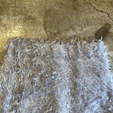 画像6: ALL OVER SHAGGY BACK SLIT DESIGN LONG SKIRT / W24~29 (6)