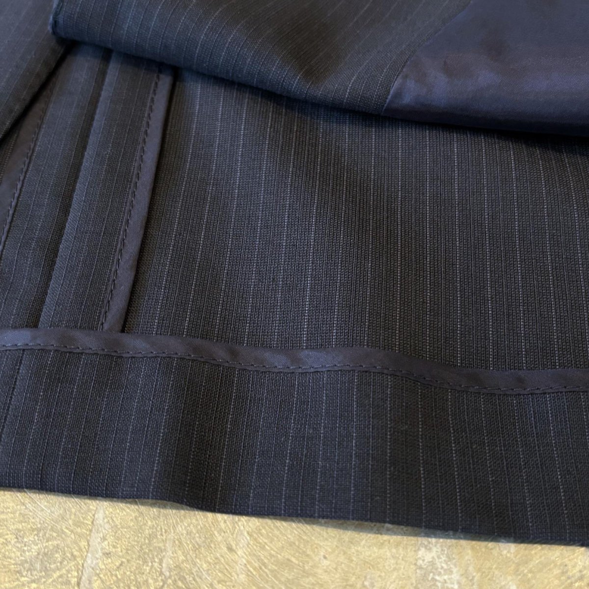 画像8: 【BURBERRY】STRIPE PATTERN SINGLE TAILORED JACKET / Mens L (8)