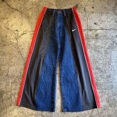画像1: 【Wiz&Witch】"UNITED" SPORTY DENIM PANTS / OS (1)
