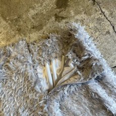 画像9: ALL OVER SHAGGY BACK SLIT DESIGN LONG SKIRT / W24~29 (9)