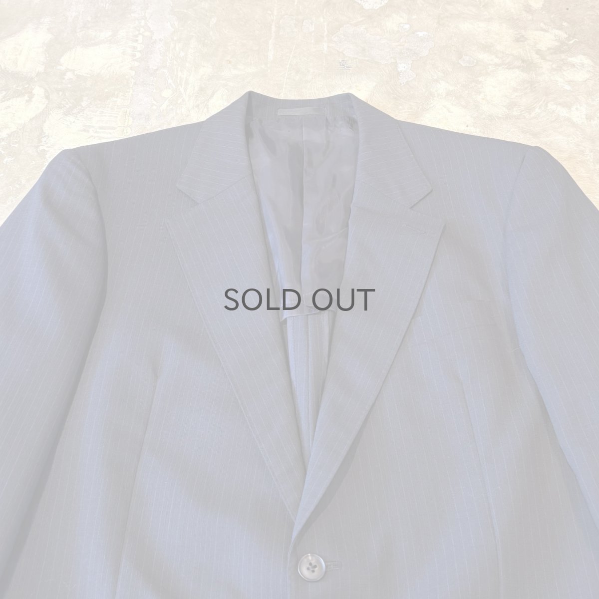 画像10: 【BURBERRY】STRIPE PATTERN SINGLE TAILORED JACKET / Mens L (10)