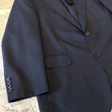 画像5: 【BURBERRY】STRIPE PATTERN SINGLE TAILORED JACKET / Mens L (5)