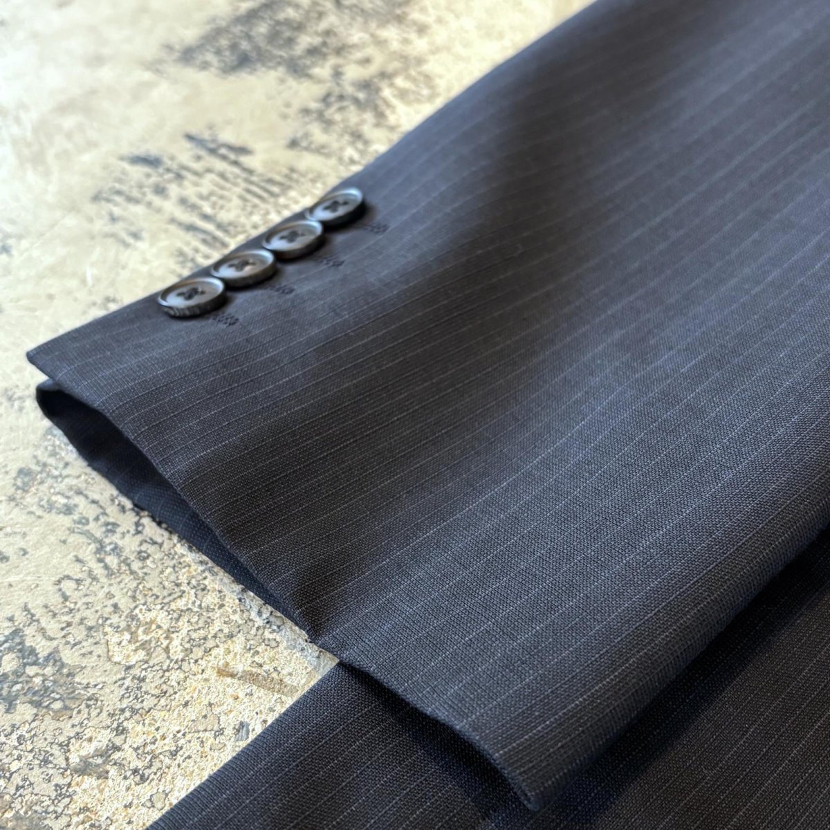 画像7: 【BURBERRY】STRIPE PATTERN SINGLE TAILORED JACKET / Mens L (7)