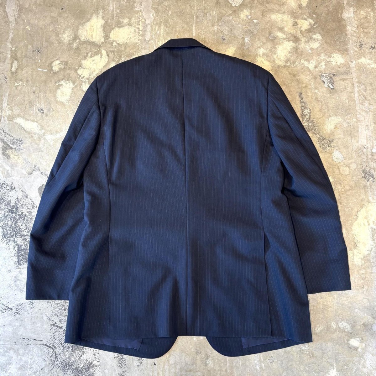 画像2: 【BURBERRY】STRIPE PATTERN SINGLE TAILORED JACKET / Mens L (2)