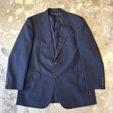 画像1: 【BURBERRY】STRIPE PATTERN SINGLE TAILORED JACKET / Mens L (1)