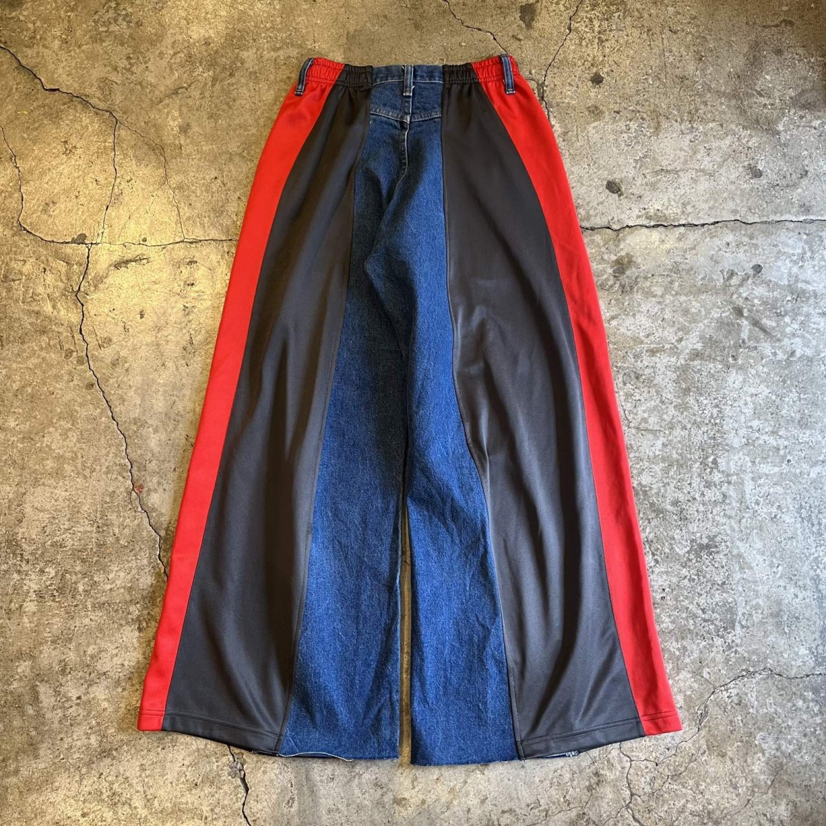 画像2: 【Wiz&Witch】"UNITED" SPORTY DENIM PANTS / OS (2)