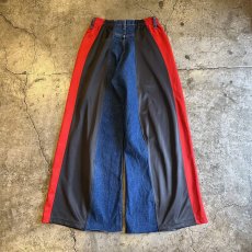 画像2: 【Wiz&Witch】"UNITED" SPORTY DENIM PANTS / OS (2)