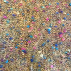 画像11: OLD MIX DESIGN COLOR MOHAIR KNIT SWEATER / Ladies M (11)