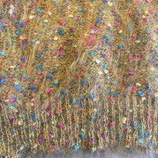 画像4: OLD MIX DESIGN COLOR MOHAIR KNIT SWEATER / Ladies M (4)