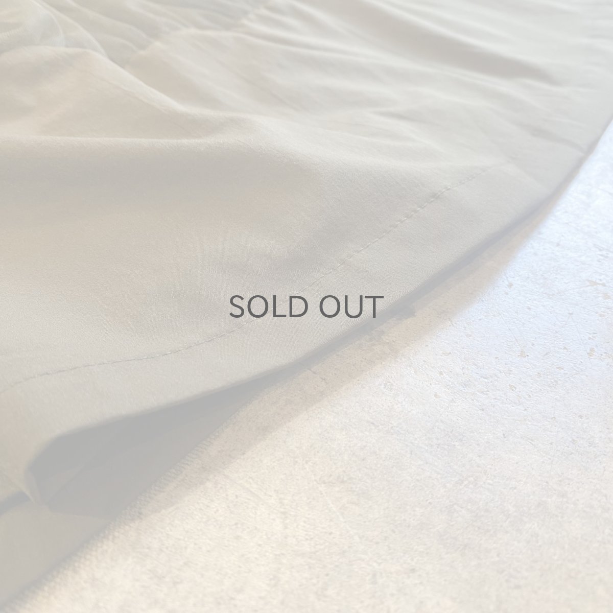 画像10: 4 POCKET TULLE FLARE LAYERED BELT DESIGN LONG SKIRT / W25~W35 (10)