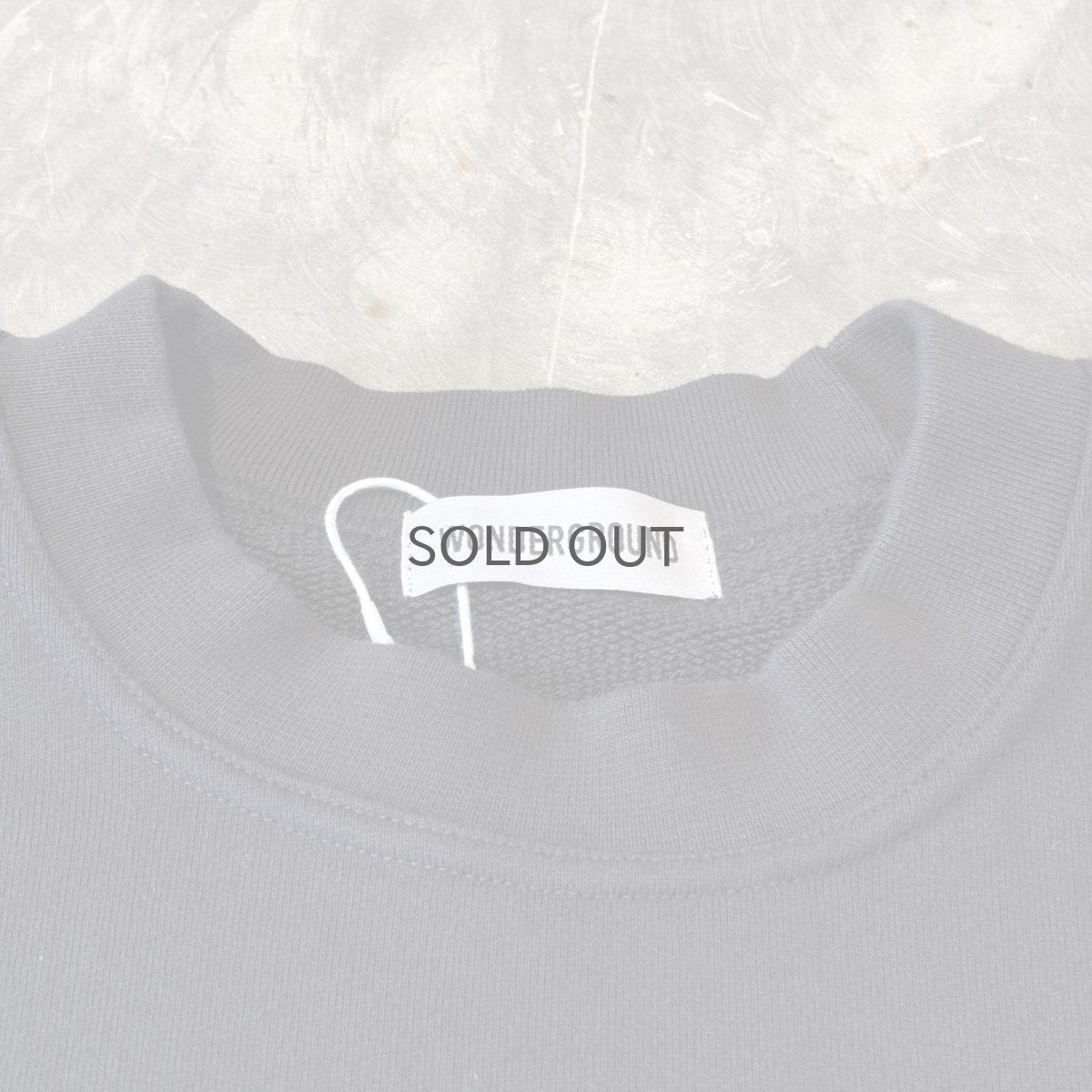 画像12: 【WONDERGROUND】POCKET NYLON SWITCHED SWEAT / BLACK / OS (12)