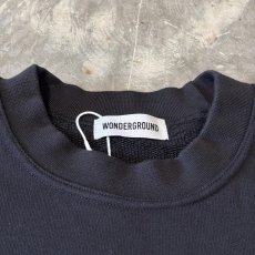 画像12: 【WONDERGROUND】POCKET NYLON SWITCHED SWEAT / BLACK / OS (12)