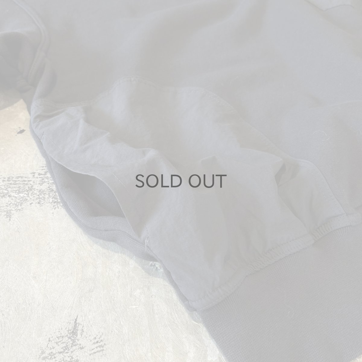 画像11: 【WONDERGROUND】POCKET NYLON SWITCHED SWEAT / BLACK / OS (11)