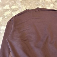 画像9: 【WONDERGROUND】POCKET NYLON SWITCHED SWEAT / BROWN / OS (9)