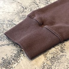 画像7: 【WONDERGROUND】POCKET NYLON SWITCHED SWEAT / BROWN / OS (7)