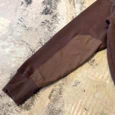 画像10: 【WONDERGROUND】POCKET NYLON SWITCHED SWEAT / BROWN / OS (10)