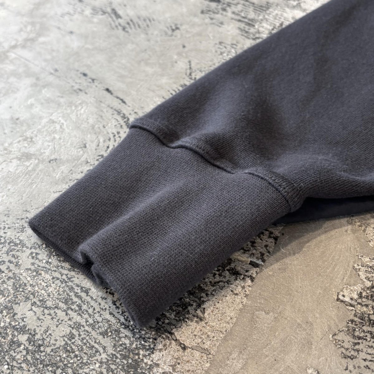 画像7: 【WONDERGROUND】POCKET NYLON SWITCHED SWEAT / BLACK / OS (7)