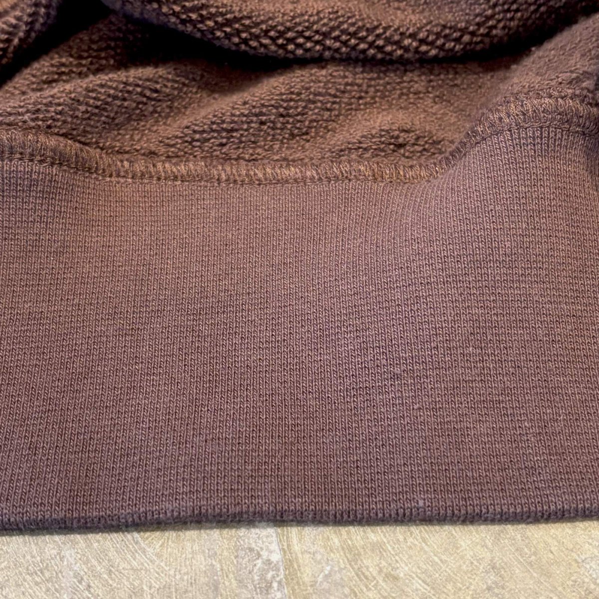 画像8: 【WONDERGROUND】POCKET NYLON SWITCHED SWEAT / BROWN / OS (8)