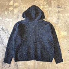 画像2: 【WONDERGROUND】DOUBLE ZIP UP KNIT HOODIE JACKET / OS (2)