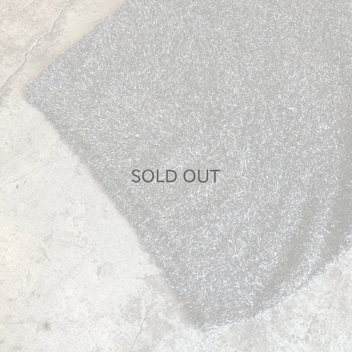 画像4: SILVER GLITTER SHAGGY DESIGN KNIT L/S TOPS / Ladies L (4)