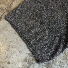 画像4: SILVER GLITTER SHAGGY DESIGN KNIT L/S TOPS / Ladies L (4)