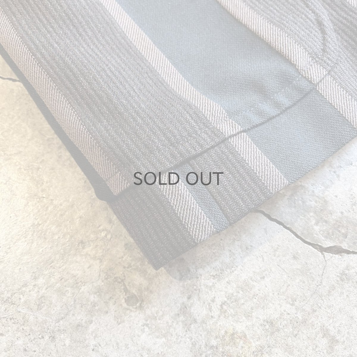 画像3: ALL OVER MULCH STRIPE PATTERN DESIGN TAYLOR JACKET / Ladies M(S) (3)