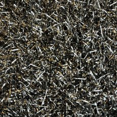 画像11: SILVER GLITTER SHAGGY DESIGN KNIT L/S TOPS / Ladies L (11)