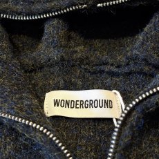 画像11: 【WONDERGROUND】DOUBLE ZIP UP KNIT HOODIE JACKET / OS (11)