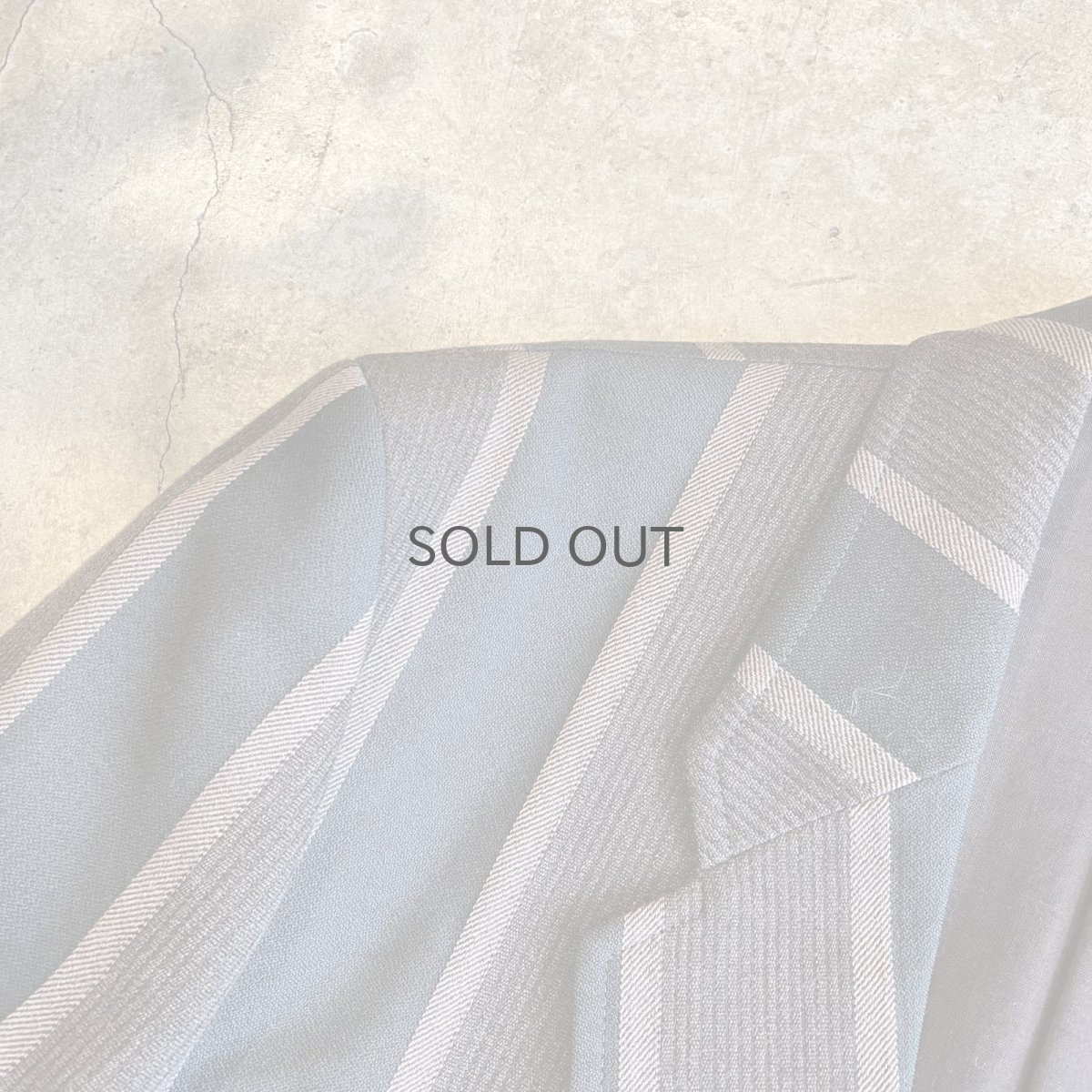 画像11: ALL OVER MULCH STRIPE PATTERN DESIGN TAYLOR JACKET / Ladies M(S) (11)