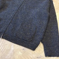 画像6: 【WONDERGROUND】DOUBLE ZIP UP KNIT HOODIE JACKET / OS (6)