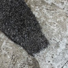 画像6: SILVER GLITTER SHAGGY DESIGN KNIT L/S TOPS / Ladies L (6)