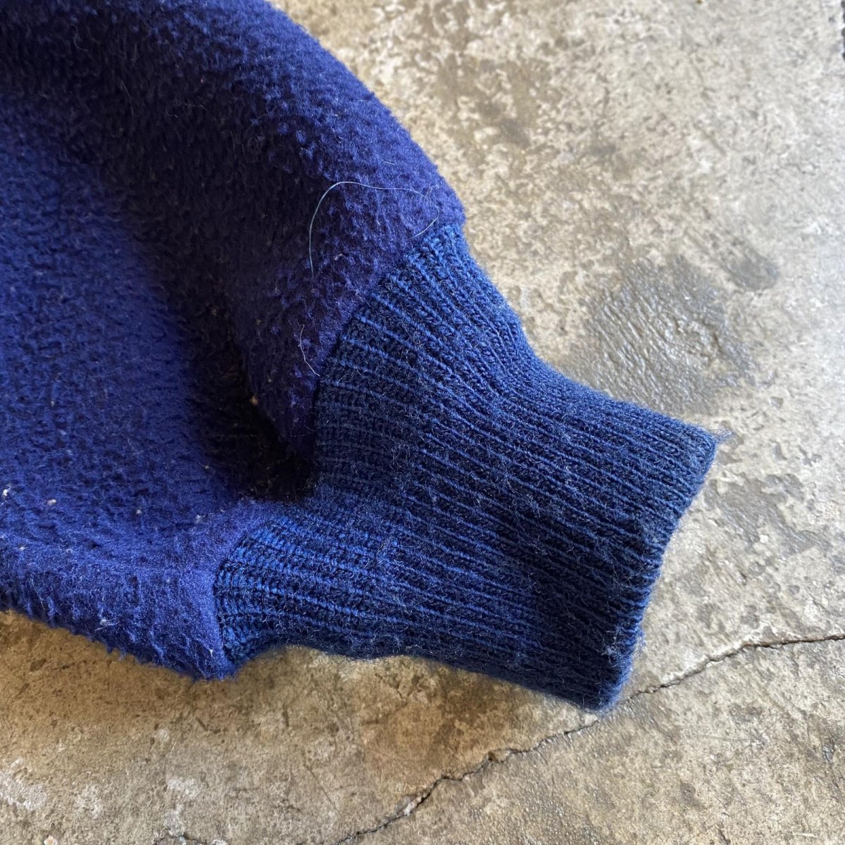 画像8: OLD FREECE HALF ZIP UP RAGLAN DESIGN L/S TOPS / Ladies L / MADE IN USA (8)