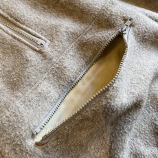 画像10: OLD FREECE HALF ZIP UP RAGLAN DESIGN L/S TOPS / Ladies L / MADE IN USA (10)