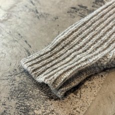 画像7: 【CAHPS RALPH LAUREN】SUEDE PATCHED WOOL KNIT SWEATER / Mens M (7)