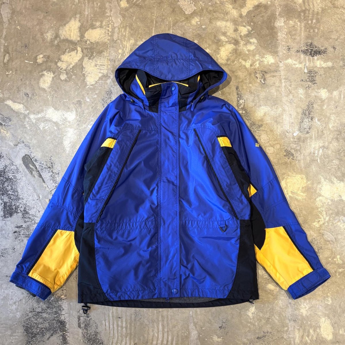 画像1: 80~90's 【COLUMBIA】FLEECE LINER HOODIE NYLON JACKET / Mens M(L) (1)