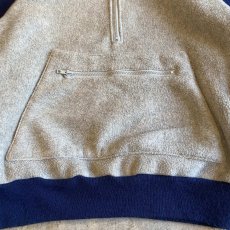 画像4: OLD FREECE HALF ZIP UP RAGLAN DESIGN L/S TOPS / Ladies L / MADE IN USA (4)