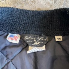 画像13: OLD NAVY COLOR BIG POCKET QUILTING DESIGN ZIP UP JACKET / Ladies L(46) / MADE IN USA (13)