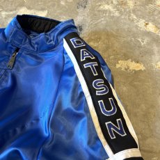 画像11: 80's SHOULDER EMBROIDERY ZIP UP NYLON JACKET / Mens S(L) (11)