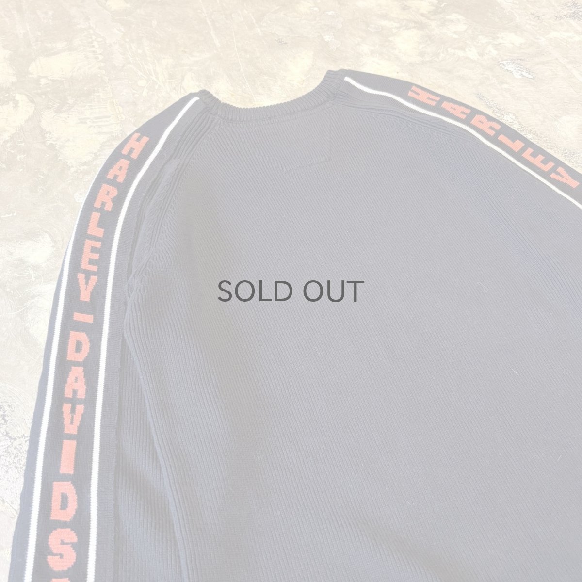 画像9: "HARLEY-DAVIDSON" SLEEVE DESIGN KNIT SWEATER / Mens M (9)