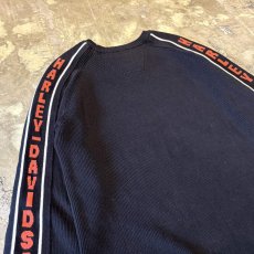 画像9: "HARLEY-DAVIDSON" SLEEVE DESIGN KNIT SWEATER / Mens M (9)