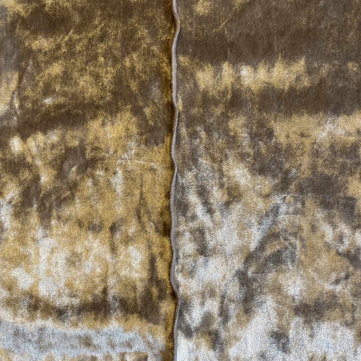 画像11: METALLIC COLOR PIPING DESIGN VELVET HALF NECK L/S TOPS / Ladies M(FREE) (11)