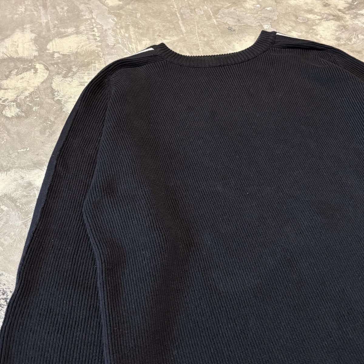 画像3: "HARLEY-DAVIDSON" SLEEVE DESIGN KNIT SWEATER / Mens M (3)