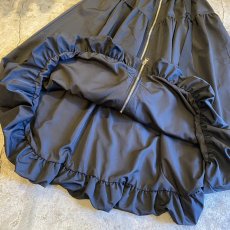 画像9: FRONT ZIP 2BELT DESIGN BALLOON LONG SKIRT / W25~W34 (9)
