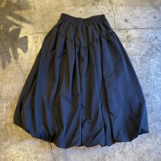 画像2: FRONT ZIP 2BELT DESIGN BALLOON LONG SKIRT / W25~W34 (2)