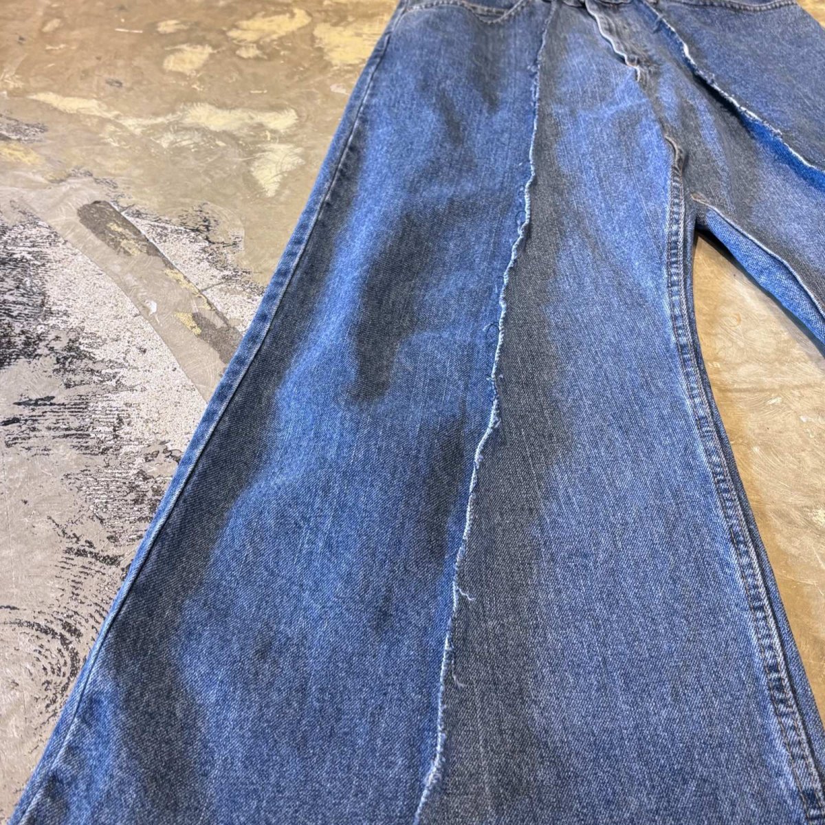 画像7: 【Wiz&Witch】"UNITED" TWINS WIDE DENIM PANTS / W31 (7)