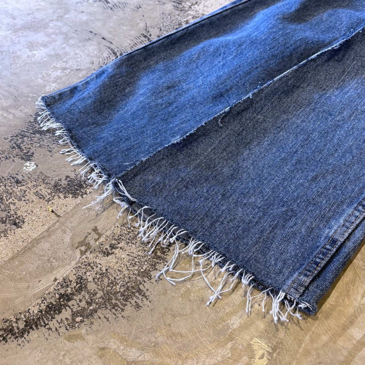 画像8: 【Wiz&Witch】"UNITED" TWINS WIDE DENIM PANTS / W31 (8)