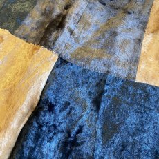 画像5: BLOCK COLOR DESIGN VELVET FLARE PANTS / W26 (5)