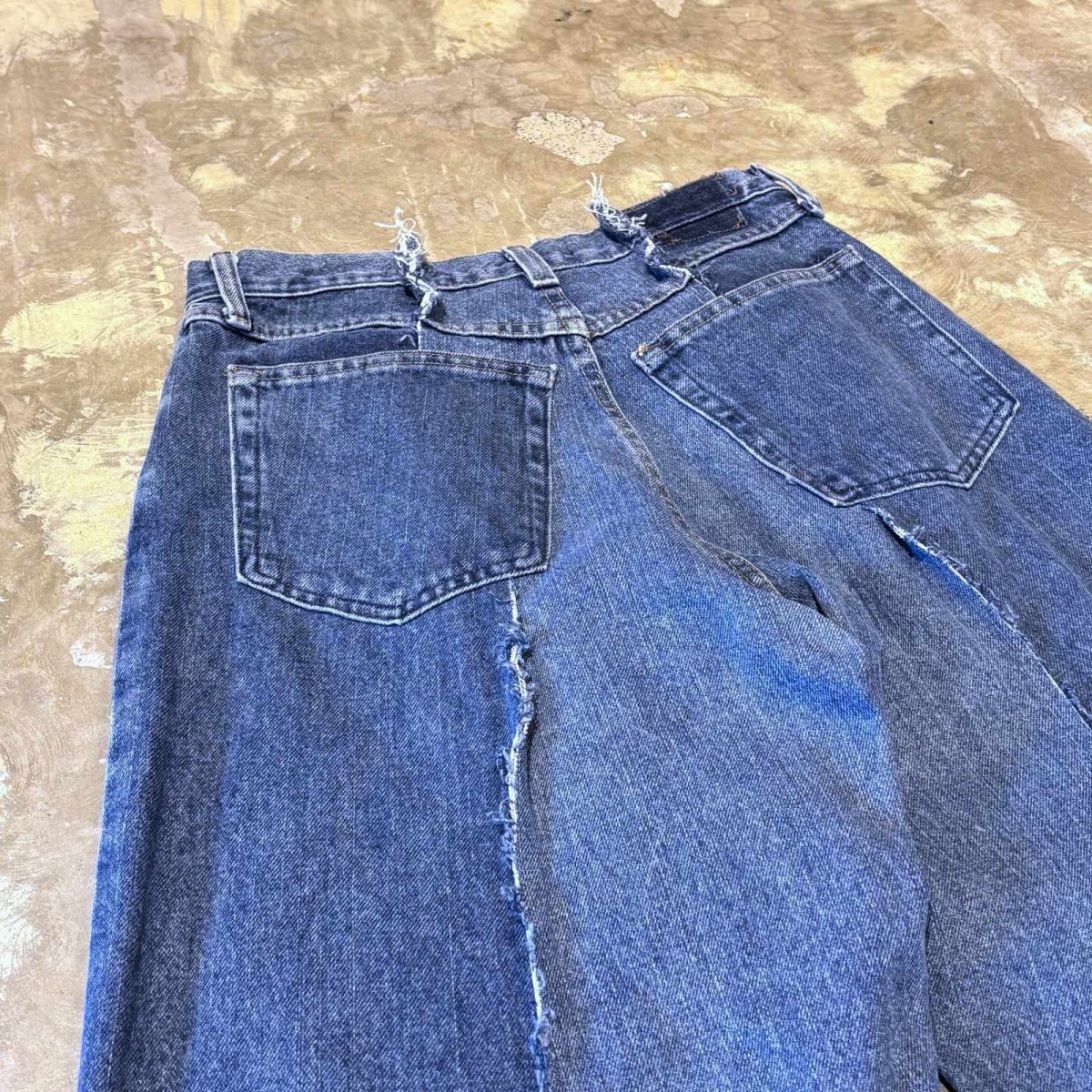 画像9: 【Wiz&Witch】"UNITED" TWINS WIDE DENIM PANTS / W31 (9)