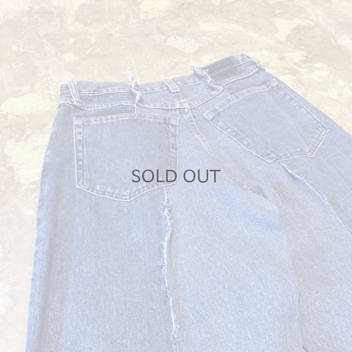 画像9: 【Wiz&Witch】"UNITED" TWINS WIDE DENIM PANTS / W31 (9)