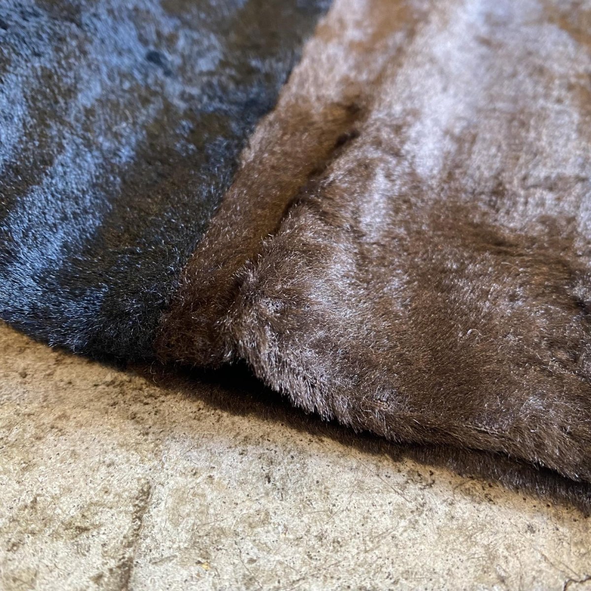 画像12: BLOCK COLOR DESIGN VELVET FLARE PANTS / W26 (12)